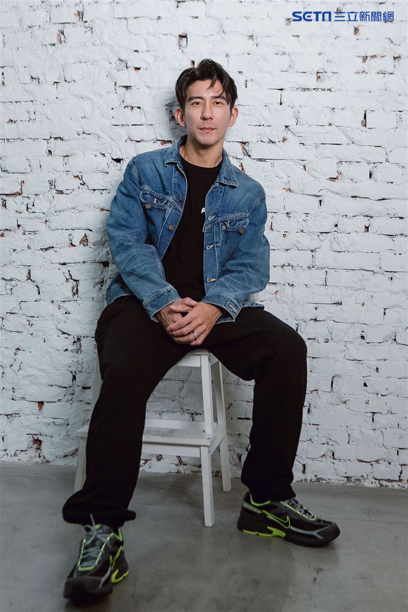 修杰楷《此時此刻》三立新聞網專訪。（圖／記者楊澍攝影）