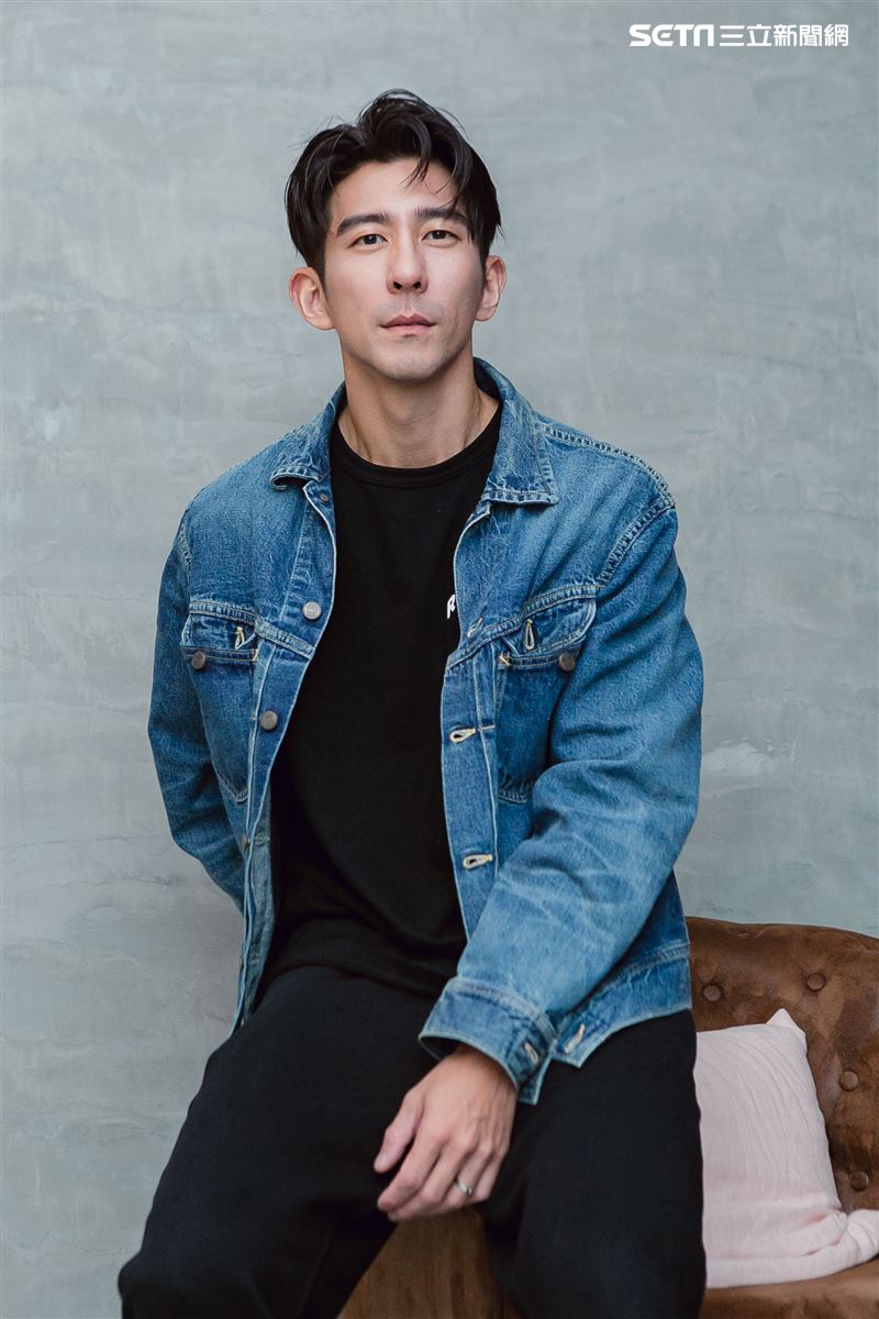 修杰楷《此時此刻》三立新聞網專訪。（圖／記者楊澍攝影）