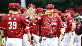 ▲台灣大賽第7戰，樂天桃猿總教練曾豪駒。（圖／記者劉彥池攝影）