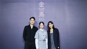 《小曉》林品彤、陳意涵，以及演員劉俊謙（圖／金馬執委會提供）