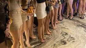 柬埔寨,杜拜,緬甸,泰國,台北市大安分局,臨檢,酒店公主（圖／翻攝畫面）