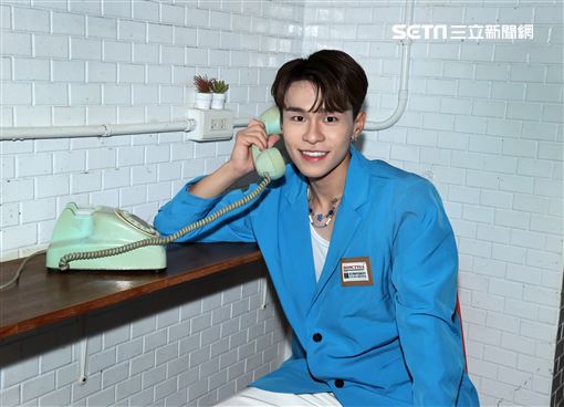 kk令宇辰三立新聞網專訪。（圖/記者邱榮吉攝影）