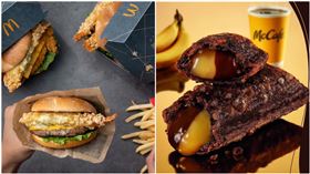  麥當勞「炸蝦天婦羅安格斯牛肉堡」、「雙蝦天婦羅堡」，還有螞蟻人最愛的「香蕉巧克力風味雙餡派」於11月15日起強勢回歸，麥當勞提供