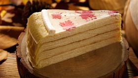 獨家限定口味-楓糖千層蛋糕／切片。（圖／品牌業者提供）