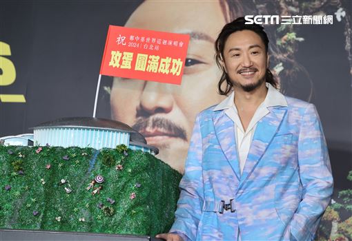鄭中基2024世界巡演記者會台北小巨蛋開唱。（圖/記者邱榮吉攝影）