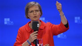 德國經濟暨氣候保護部次長布蘭特納（Franziska Brantner）（圖／美聯社／達志影像）