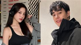 蔡瑞雪（左）和孫麥傑（右）互動親密。（圖／翻攝自IG）