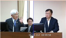 中選會主委李進勇。（圖／翻攝立法院IVOD）