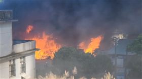 關西,回收廠,火警,（圖／翻攝畫面） 