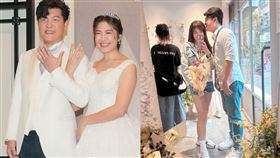 鄭亦真、小綱。（圖／記者楊澍攝影、鄭亦真臉書）