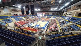 ▲東超聯賽，富邦勇士在主場迎戰菲律賓電信，比賽在平日觀眾不如預期。（圖／記者劉彥池攝影）