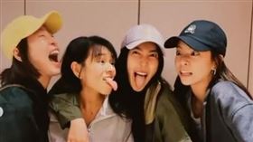 楊謹華、劉品言、夏于喬及宋芸樺。（圖／翻攝自IG）