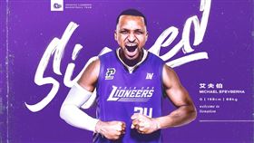 ▲前T1得分王艾夫伯（Michael Efevberha）加盟新竹攻城獅。（圖／新竹攻城獅球團提供）