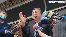 ▲潛艦國造洩密案，高檢署傳郭璽出庭，郭璽庭外喊話要馬文君不要逃，而他「風雨過後只會更強大」。（圖／記者楊佩琪攝）