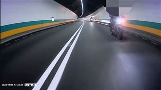 美籍機師騎重機出遊　導航設錯誤闖國道