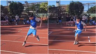 高中生大隊接力「跑出鬼步」24萬人狂讚