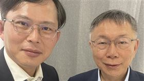 黃國昌棄黃投白　柯文哲喜曬2人合照：歡迎加入！