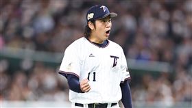 ▲亞冠賽台日大戰，台灣隊先發投手古林睿煬。（圖／中華職棒大聯盟提供）