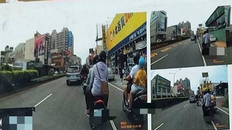 騎士換車道未打燈…5分鐘被開9罰單噴上萬