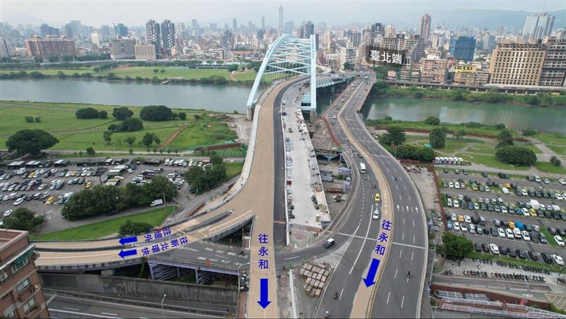 今天開始！中正橋「往永和方向」全面改道