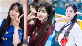 近年來除了李多慧（中）來台加盟，在韓國擁有高人氣的安芝儇（左）、李晧禎（右）也陸續來台，在台灣掀起不少話題。（圖／翻攝自安芝儇、李多慧、李晧禎IG）