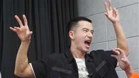 孫總突襲JR親子劇排練現場。（圖／萬花筒劇團提供）