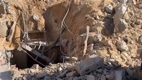 以色列軍方公布影片：在加薩最大醫院發現哈瑪斯地道入口（圖／翻攝自Emanuel (Mannie) Fabian　X平台）