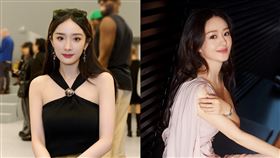 楊冪、趙麗穎。（圖／翻攝自微博）