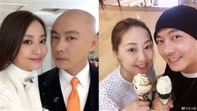 張衛健、張茜。（圖／翻攝自微博）