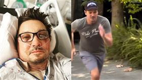 鷹眼 傑瑞米雷納（Jeremy Renner）。（圖／翻攝自IG）