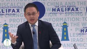 趙怡翔：台灣將強化與民主陣線的合作（圖／民進黨提供）