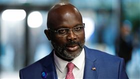 賴比瑞亞總統維阿。路透社