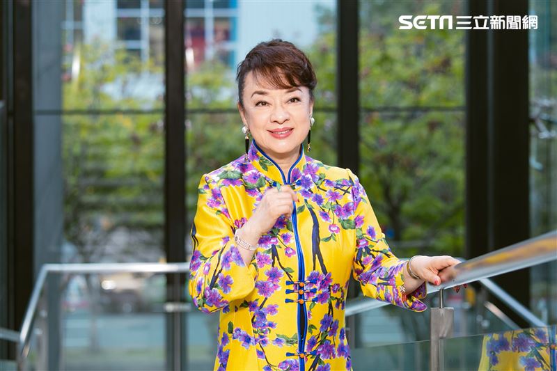 翁倩玉三立新聞網專訪。（圖／記者楊澍攝影）