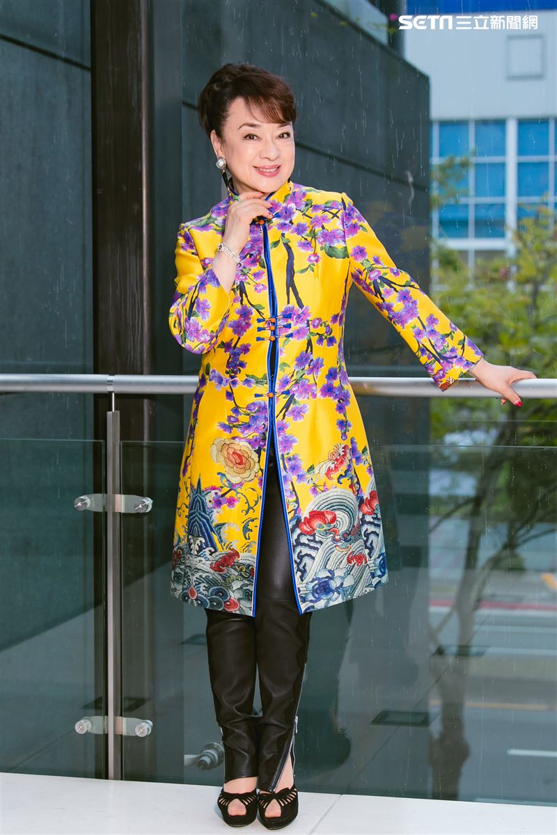 翁倩玉三立新聞網專訪。（圖／記者楊澍攝影）