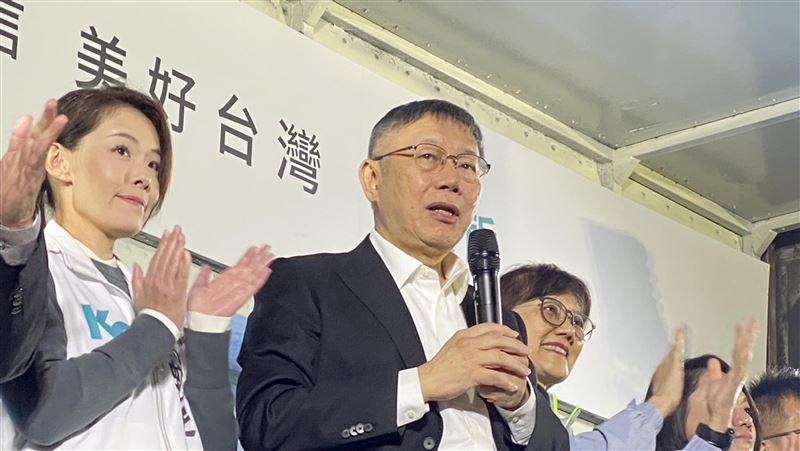 柯文哲：台灣若想長治久安就要組聯合政府