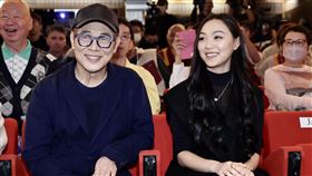 李連杰（左）和女兒Jane一起出席座談會。（圖／記者陳穎攝）