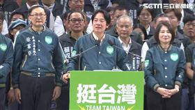 ▲總統候選人賴清德屏東縣競選總部成立造勢大會