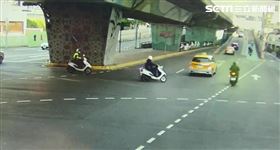 新北市,三重,網友,禁止左轉,鳴笛,忠孝橋