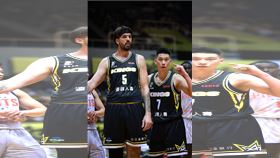 國王牧倫斯、林書豪。（圖／新北國王提供）