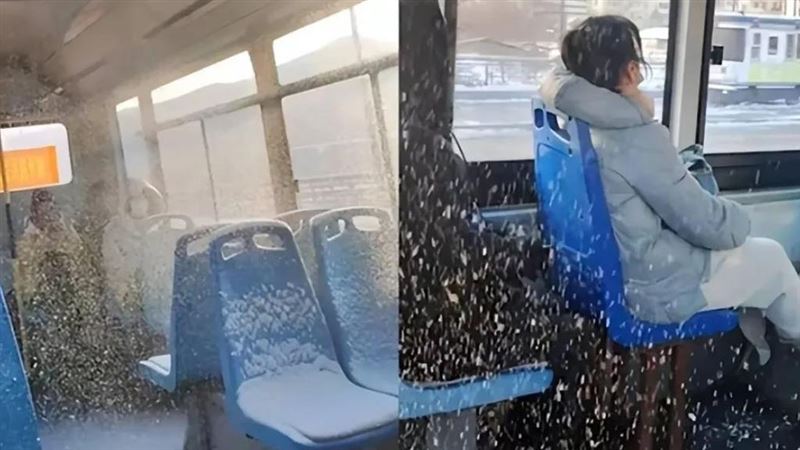 3D雪景公車？「車裡下小雪」乘客：挺浪漫