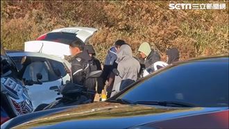 合歡山夜衝停車場開電音趴　網譏猴子上山