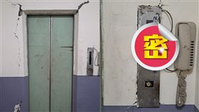 台北外送員遇老電梯...見1行字不敢搭！超毛畫面曝　網：甘願爬樓梯。（圖／翻攝自「外送員的奇聞怪事」臉書社團）