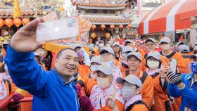 ▲侯友宜出席朴子配天宮海表聖會 紀年祈安賜福活動起駕大（圖／侯辦提供）