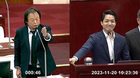 王世堅質詢蔣萬安(圖/翻攝自臺北市議會YT)