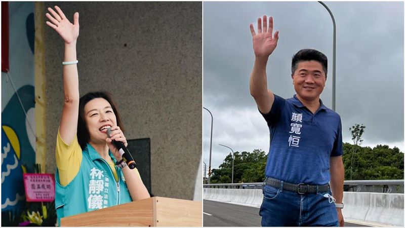 中二激戰！林靜儀掃街拜票　顏寬恒合體侯