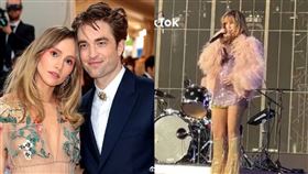 ▲羅勃·派汀森（Robert Pattinson），蘇琦·瓦特豪斯（Suki Waterhouse）。（圖／翻攝自微博）