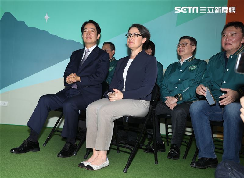 賴清德宣布副手蕭美琴。（圖／記者邱榮吉攝影）