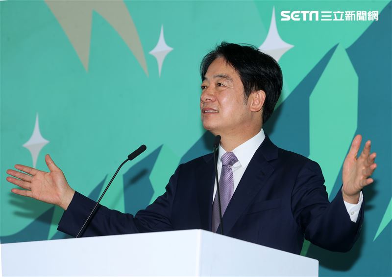 賴清德宣布副手蕭美琴。（圖／記者邱榮吉攝影）