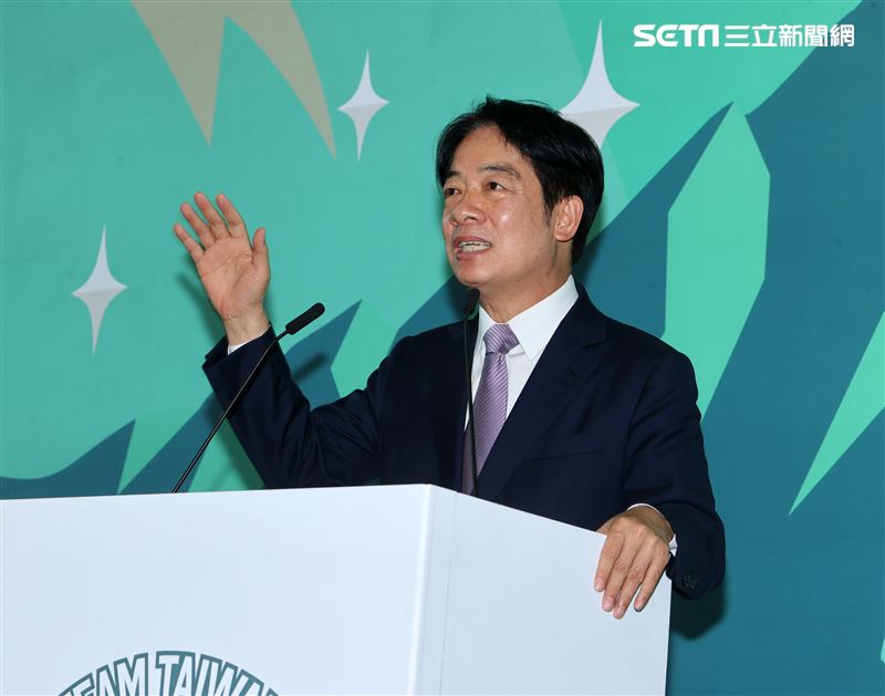 賴清德宣布副手蕭美琴。（圖／記者邱榮吉攝影）