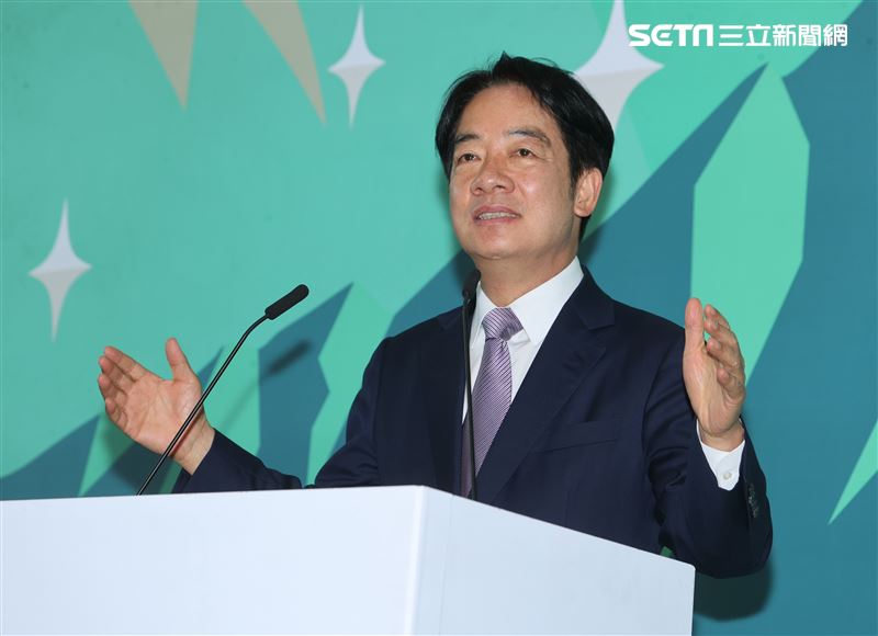 賴清德宣布副手蕭美琴。（圖／記者邱榮吉攝影）